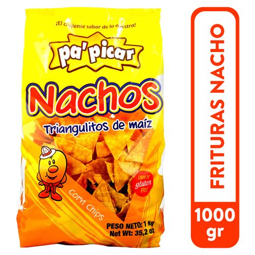 Tortilla P'picar Tostada Triangulo Nachos - 1000 g