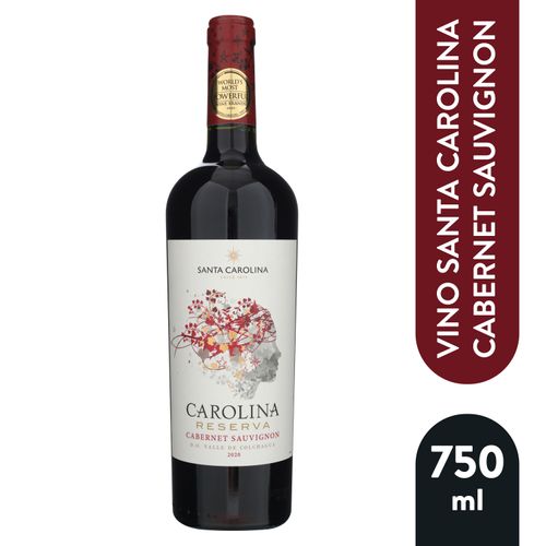Vino Santa Carolina Cabernet Bot 750 Ml