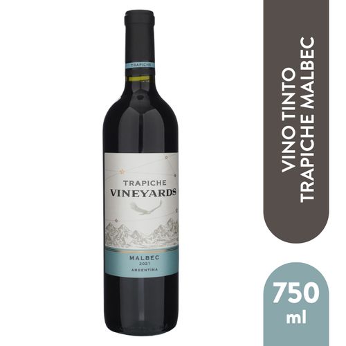 Vino Trapiche Malbec 750 Ml