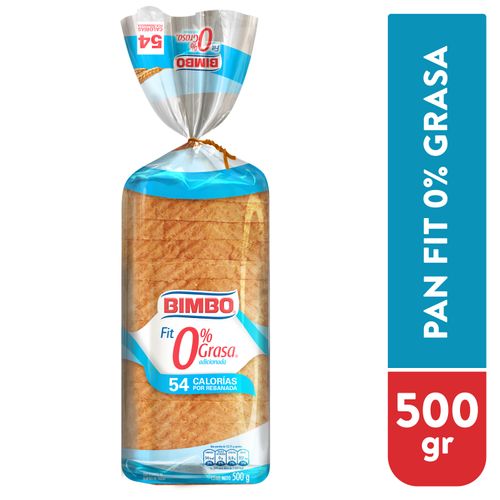 Pan Sandwich Bimbo 0% Grasa - 500gr