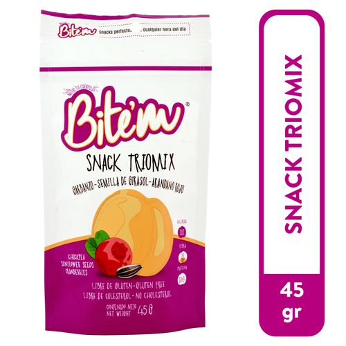 Snack Bite'm triomix libre de gluten - 45 g