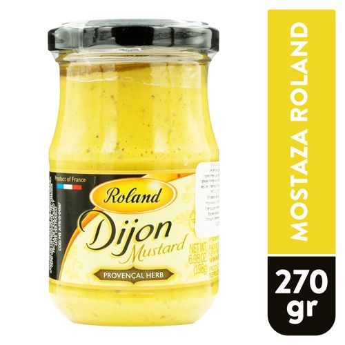 Mostaz Roland Dijon C Hierv 270 Gr