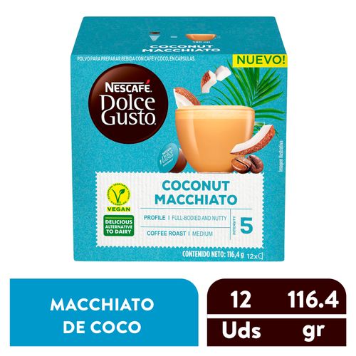 NESCAFÉ® Dolce Gusto Coconut Macchiato 12 Cápsulas