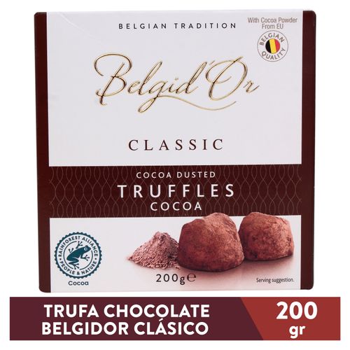 Chocolate Belgidor Trufa Clásico -200gr