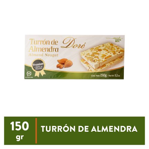 Turrón Dore Almendra Premium -150gr