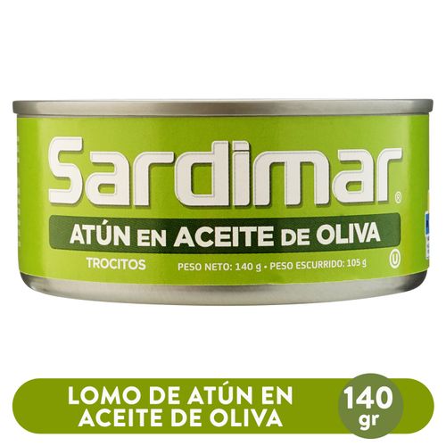 Atún Sardimar  trocitos en aceite de oliva - 140 g