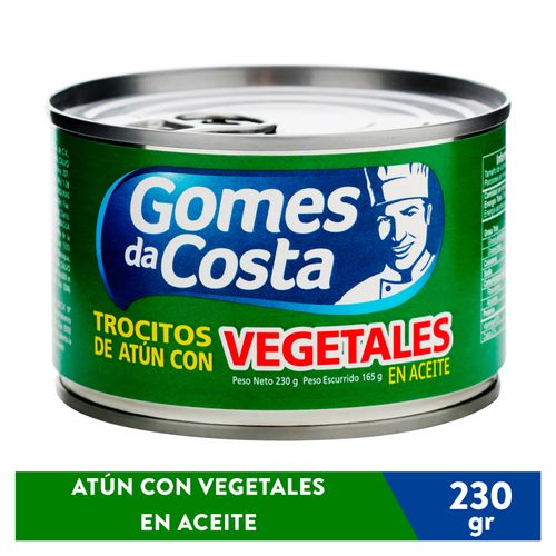Atún Gomes con vegetales - 230 g