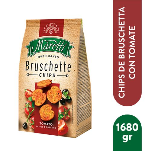 Chips Maretti Tomate Aceite Orégano -140gr