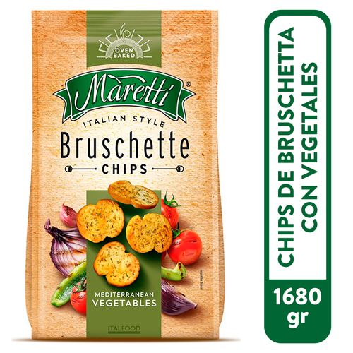 Chips Maretti Vegetales Mediterráneo -140 g