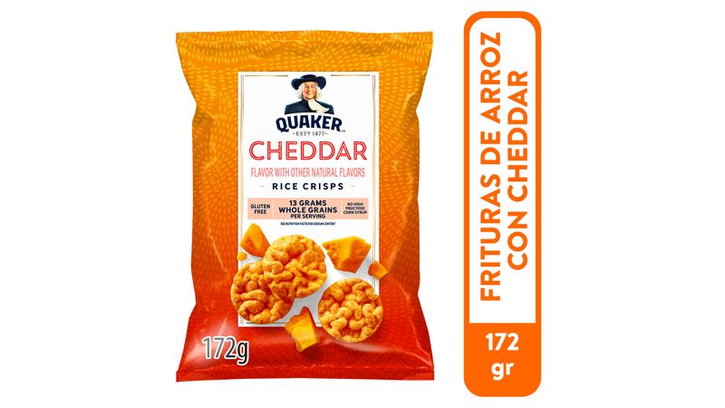 quakers / approach with caution 7インチ レア Comprar Snacks Quaker Mini Rice Crisps Cheddar -172 g | Walmart