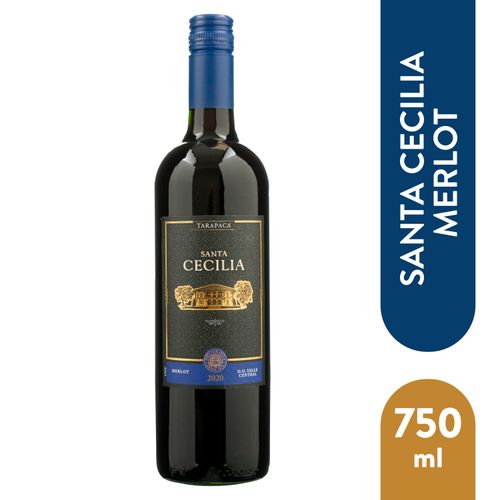 Vino Tinto Santa Cecilia Merlot -750ml