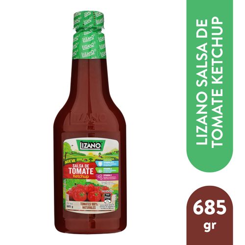 Salsa Lizano ketchup botella - 685 g