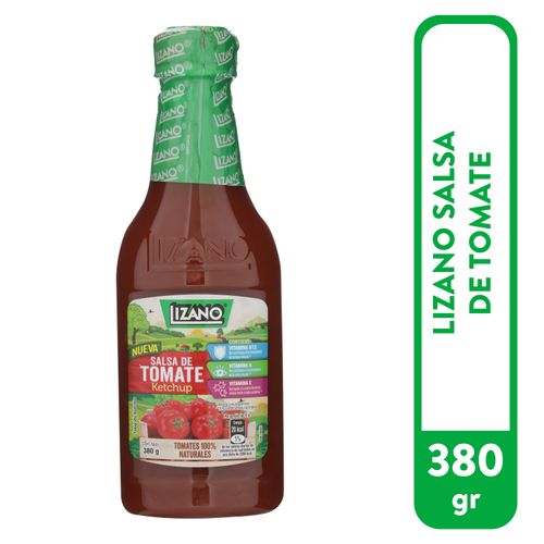 Salsa Lizano ketchup botella - 380 g