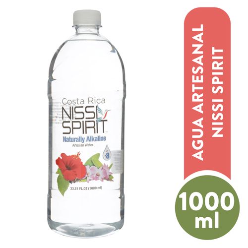 Agua Nissi Manatial Artesiano PH8 -1000 ml