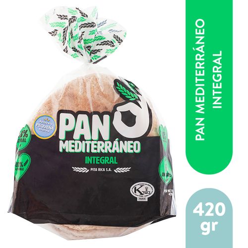 Pan Mediterráneo integral saludable - 420 g