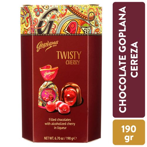 Chocolate Goplana Cereza Caja -190gr
