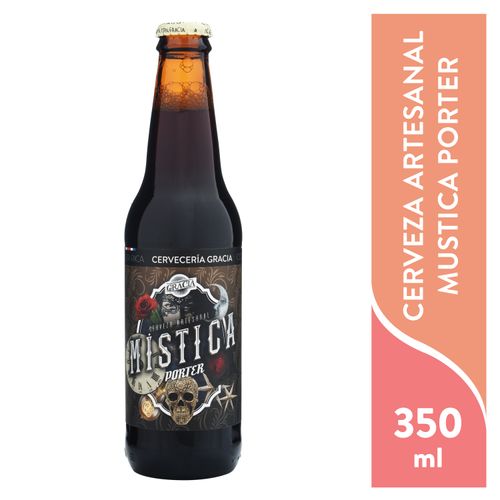 Cerveza artesanal Gracia Mística botella - 330 ml