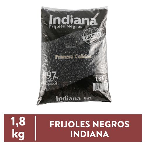 Frijol negro Indiana empacado - 1800 g