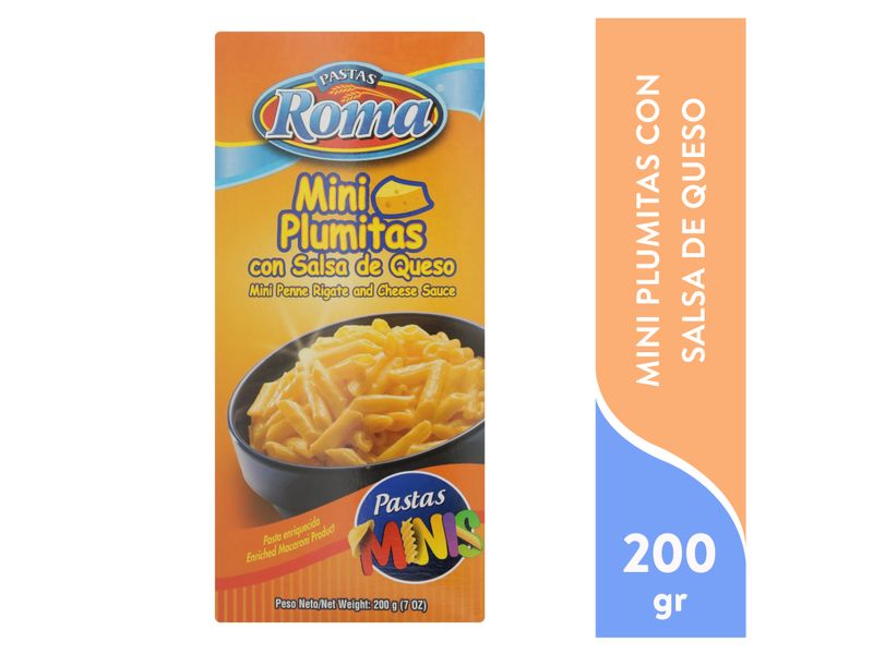 Pasta-Roma-Mini-Plumitas-Queso-200gr-1-85509