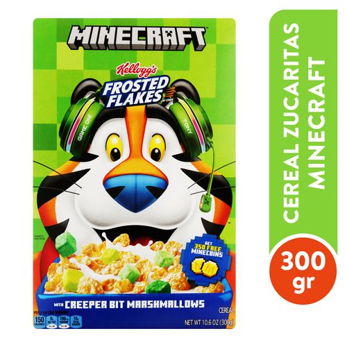 Cereal Kellogg's, Minecraft Caja -300 g