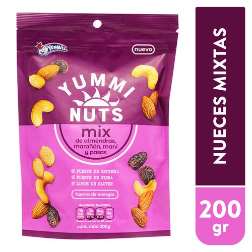 Mix Semilla Y Frutas Yummies Nuts - 200 g