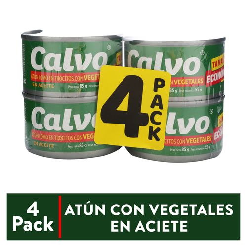 Atún Calvo trozos con vegetales - 340 g