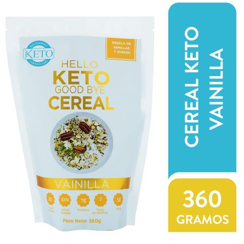 Cereal Hello Keto Vainill -360gr