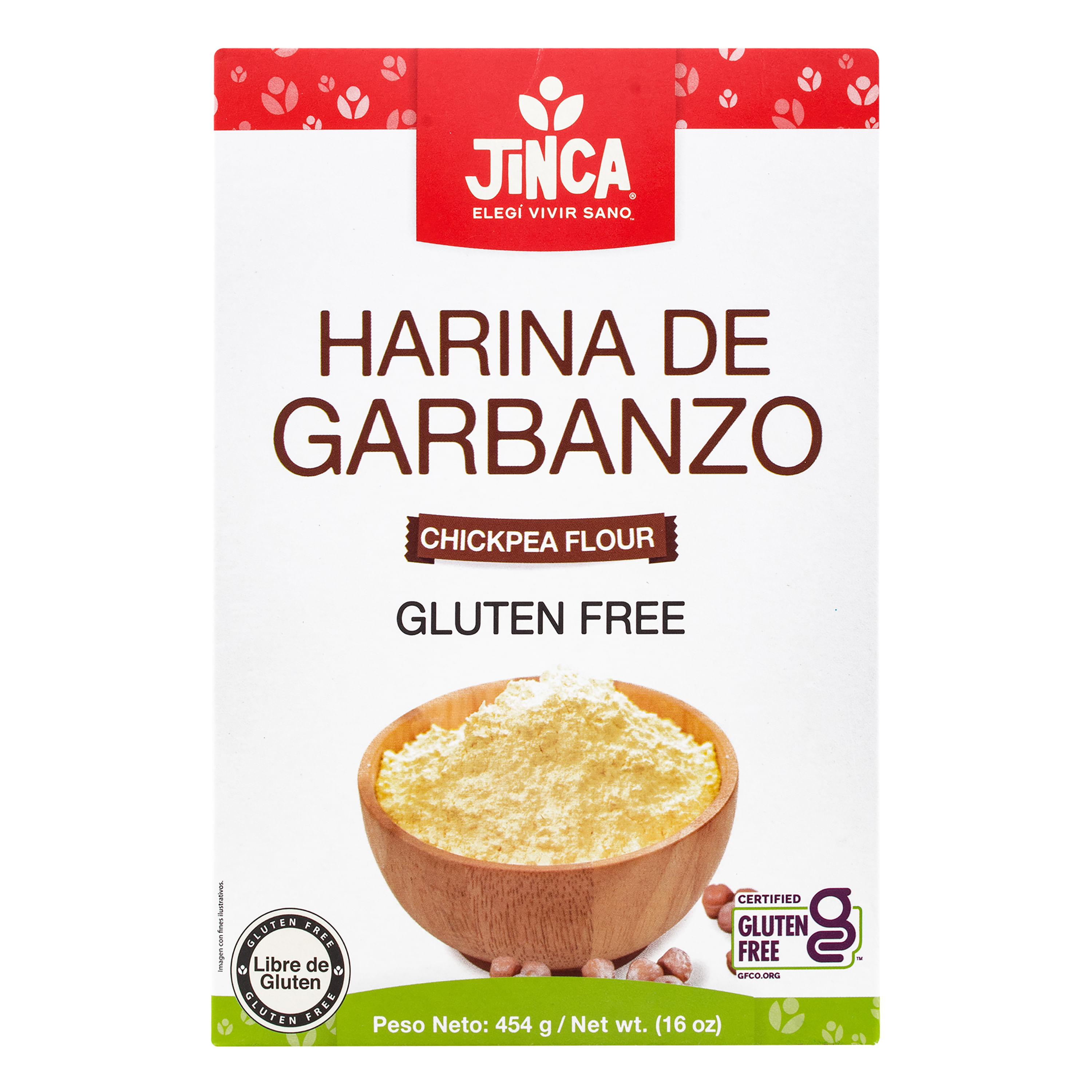 Shipetaukin Harina de garbanzo (harina de frijol Garbanzo) - Sin gluten -  Multiusos, 2 libras