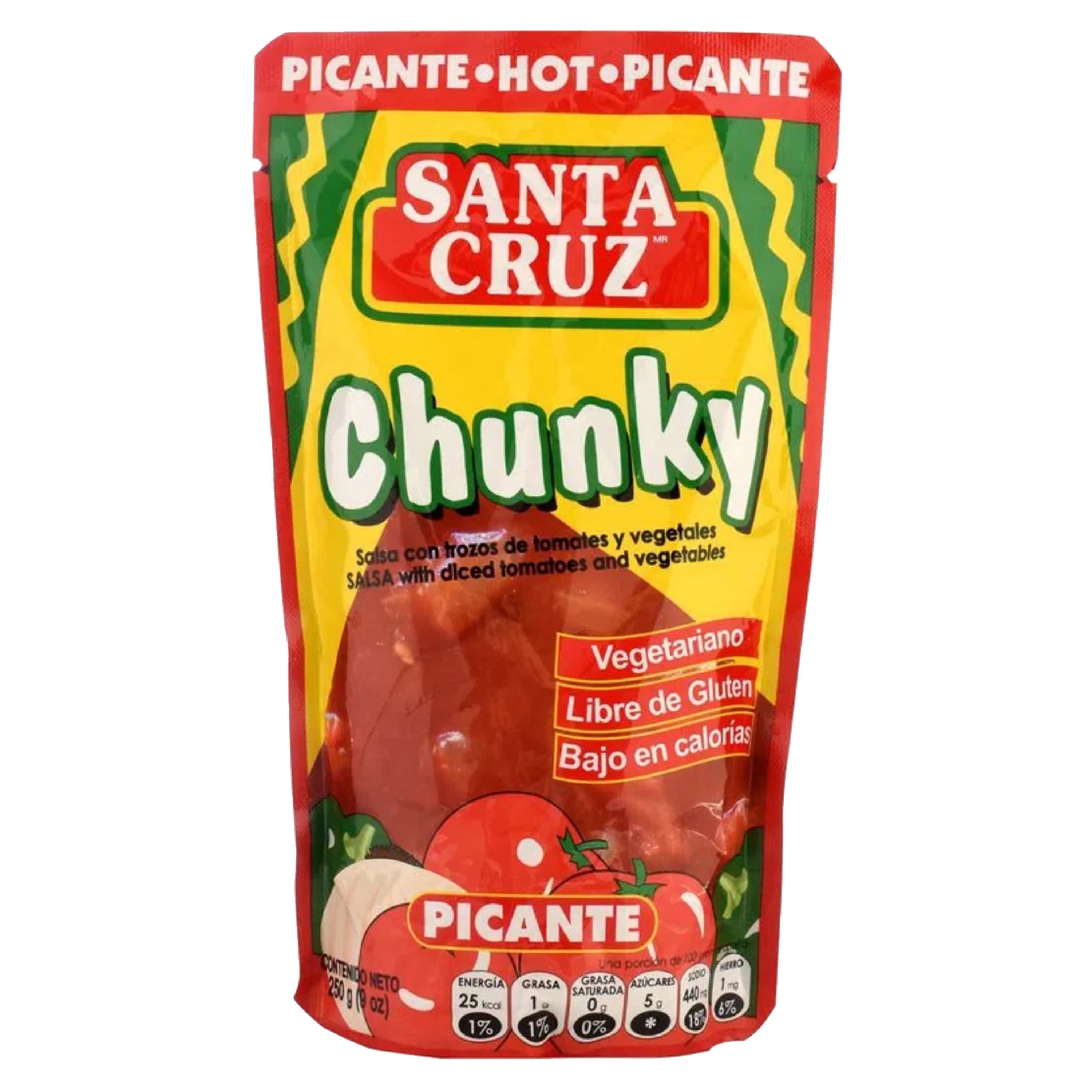 Salsa Santa Cruz Chunky Picante 250gr Maxi Pal Compra en l nea