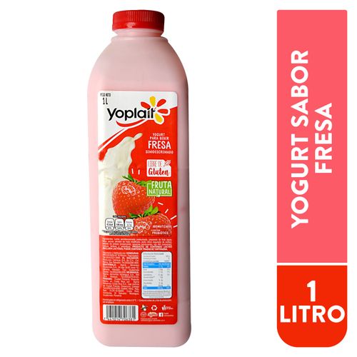 Yogurt Yoplait Beber Fresa - 1Lt