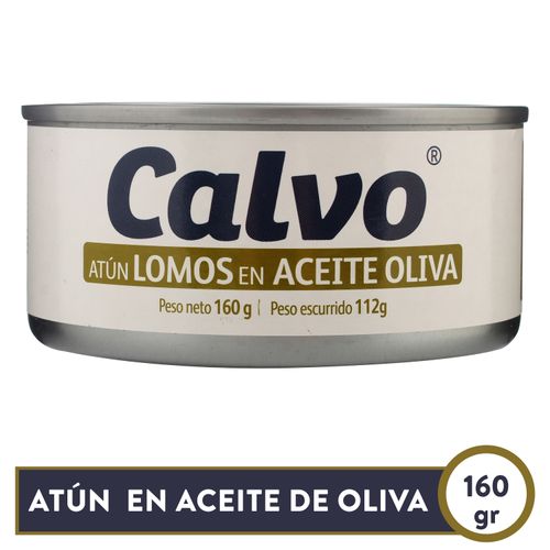 Atún Calvo Lomos En Aceite Oliva -112gr