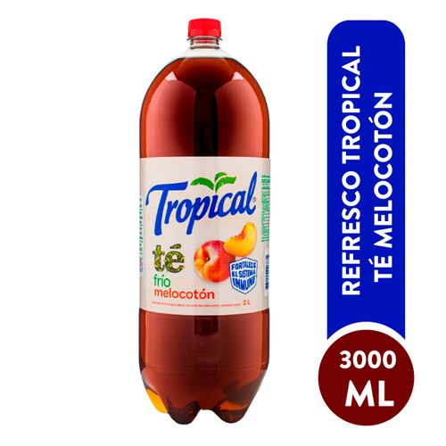 Refresco Tropical Té Melocotón -3000ml