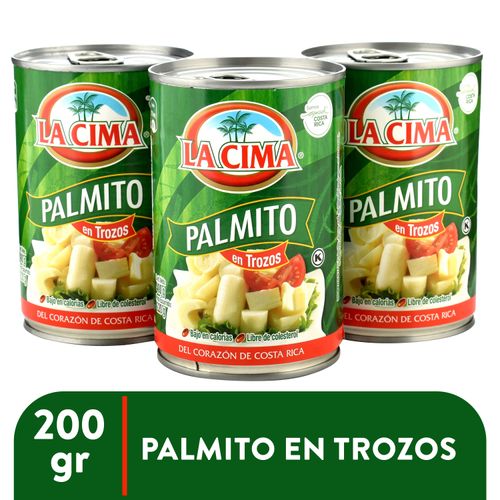 3Pack Palmito La Cima Precio Especial- 400gr