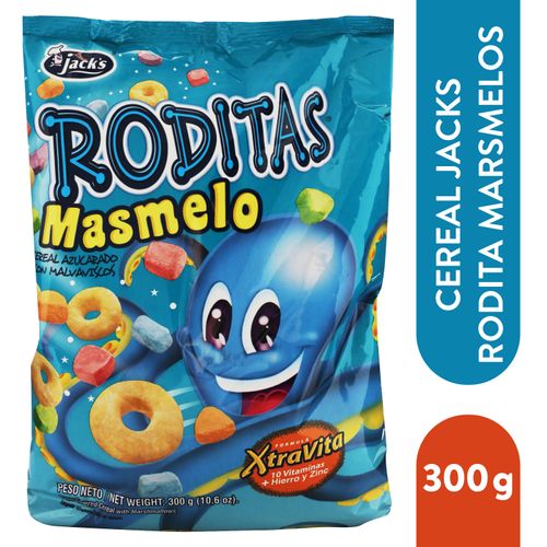 Cereal Roditas Marsmelo Jack´S - 300Gr