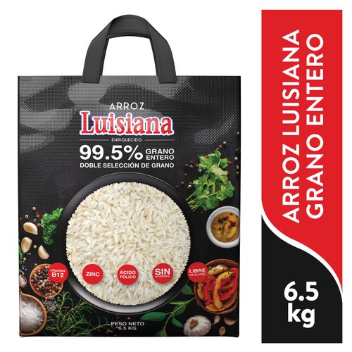 Arroz Luisiana enriquecido 99/5 grano entero - 6500 g