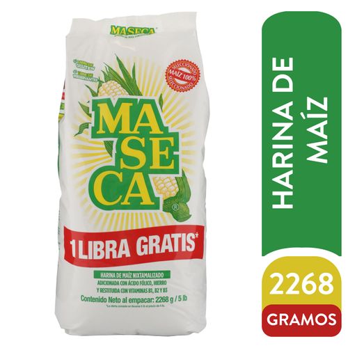 Harina Maseca de maíz nixtamalizado - 2268 g