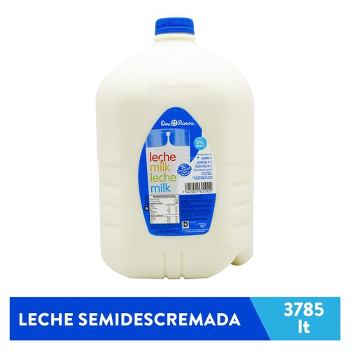 Leche Dos Pinos Líquida Homogenizada 2% Grasa -3785Ml
