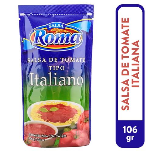 Salsa Roma Tomate Tipo Italiana - 106gr