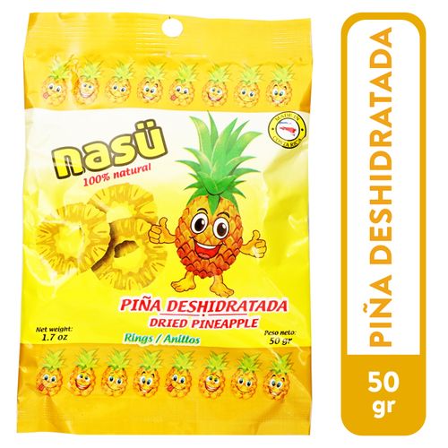 Piña Nasu deshidratada - 50 g