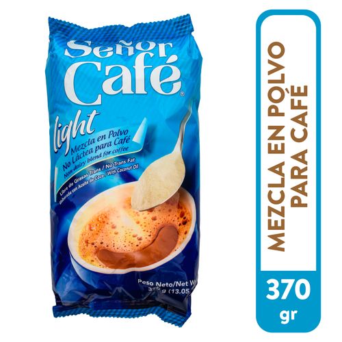 Crema para café Sr Café liviana en bolsa - 370 g