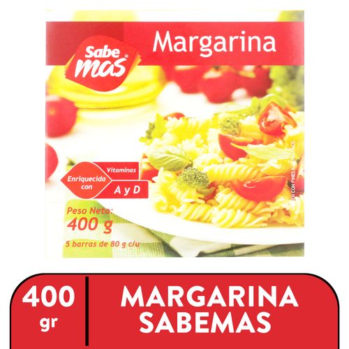 Margarina Sabemas Caja - 400Gr