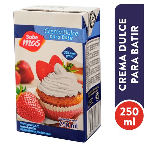 Crema Sabemas Dulce - 250ml