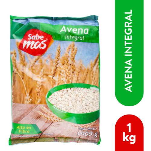 Avena Sabemas integral alta en fibra - 1000 g