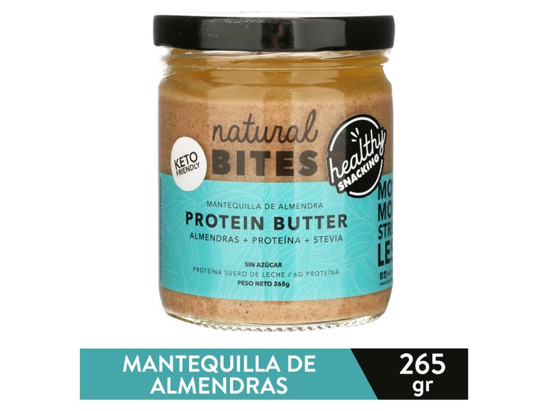 Mantequilla-Natural-Bites-Almendra-Prote-na-265gr-1-30130