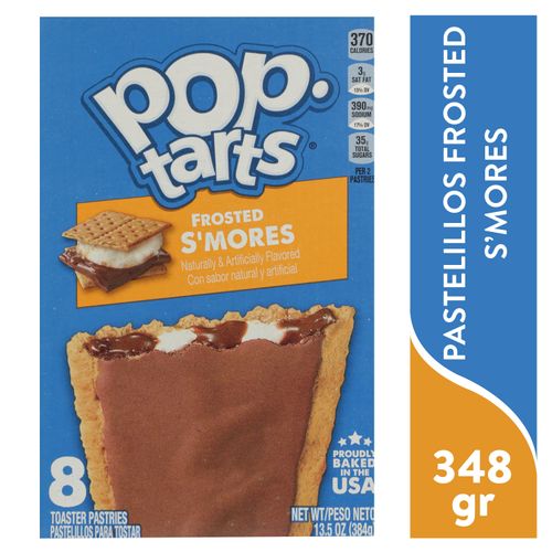 Pop Tart frosted smores 8 Uds - 384 g