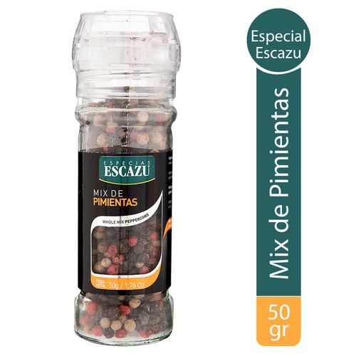 Pimientas Especias Escazú mix con molinillo - 50 g