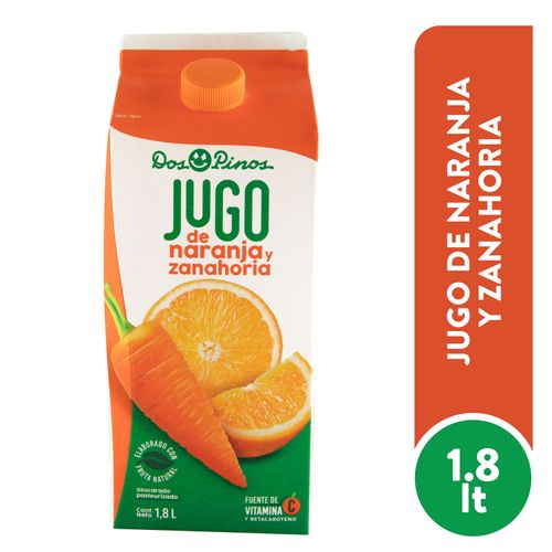 Jugo Dos Pinos sabor naranja zanahoria - 1.8 L