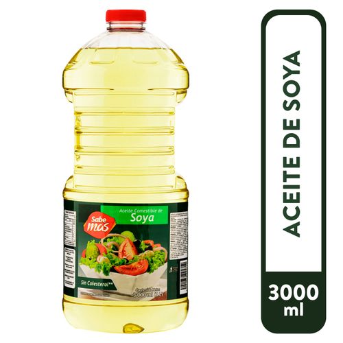 Aceite Sabemas de soya bote - 3000 ml