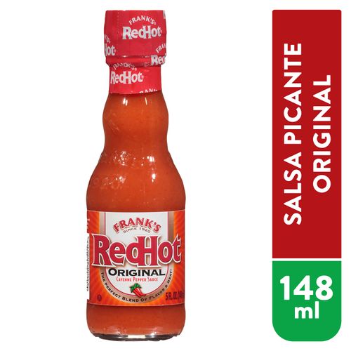 Salsa Picante Red Hot Frank's Original -5oz