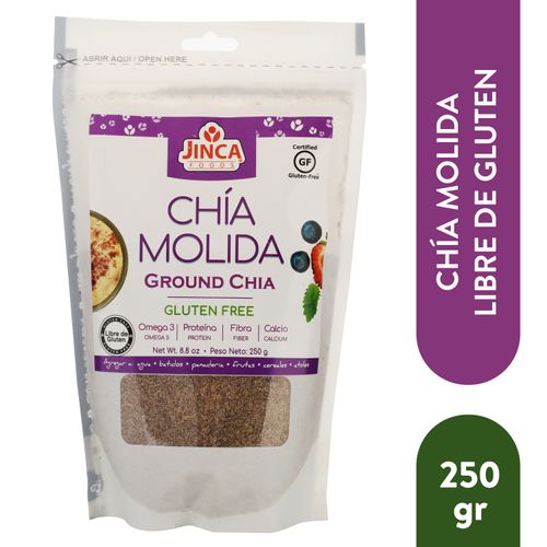 Semilla De Chia Molida Jinca - 250gr